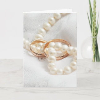 Glückwunschkarte für Hochzeiten Karte