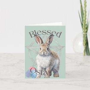 Glückwunschkarte für Ostara Karte