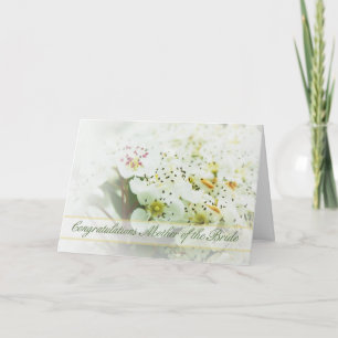 Glückwunschkarte Mutter der Braut mit Braut Karte