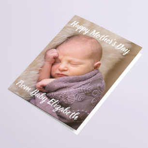 Glückwunschkarte zum ersten Muttertag des Babys Feiertagskarte