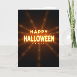 Glückwunschkarte zum Halloween Karte