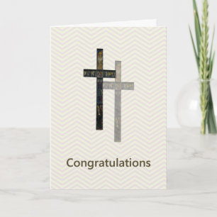 Glückwunschkarte zum Monsignator Karte