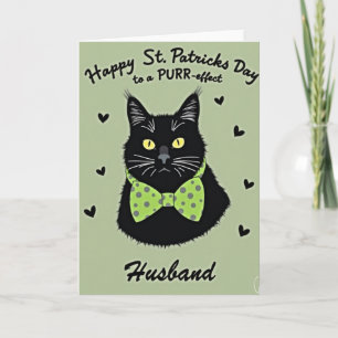 Glückwunschkarte zum St. Patrick's Day für den Ehe Karte