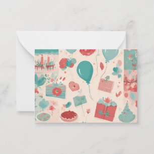 Glückwunschkarten Mitteilungskarte