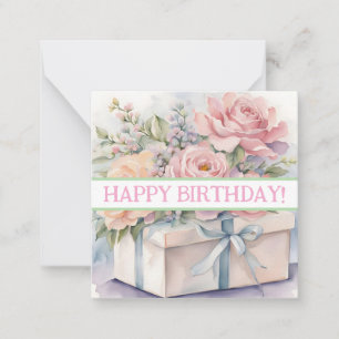 Glückwunschkarten zum Geburtstag, süß, Vorrat! Not Mitteilungskarte