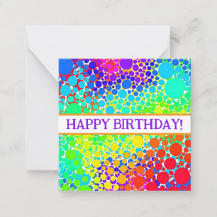 Glückwunschkarten zum Geburtstag, süß, Vorrat! Not Mitteilungskarte