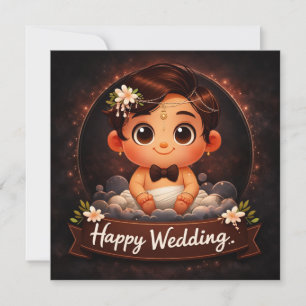 Glückwunschkarten zur Hochzeit Feiertagskarte