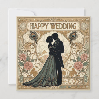 Glückwunschkarten zur Hochzeit Karte