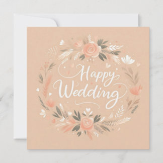 Glückwunschkarten zur Hochzeit Karte