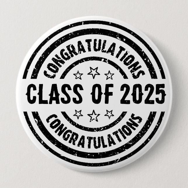 Glückwunschklasse 20XX Button (Vorderseite)
