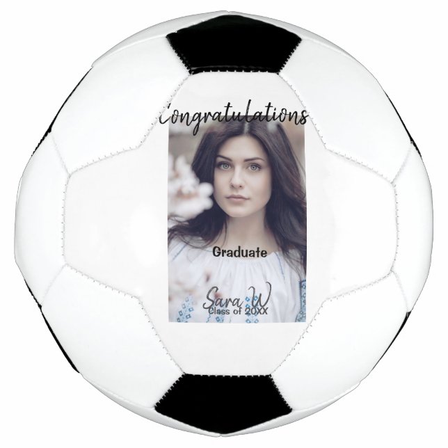 Glückwunschklasse Jahrgangsname Schule Protokoll Fußball (Vorderseite)