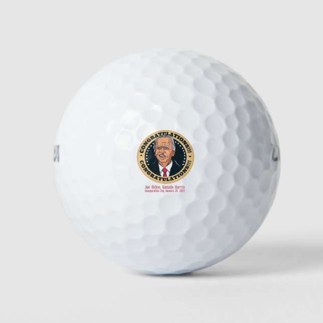 Glückwunschpräsidentin jojoden golfball (Vorderseite)
