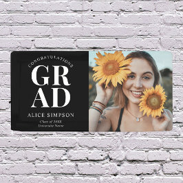 Glückwunschs Chic Foto Abschluss Banner