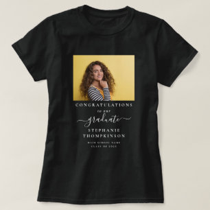 Glückwunschs Grad 2024 Foto Abschluss T-Shirt