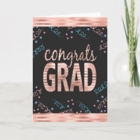 Glückwunschs Grad Blush Rose Imitate Fossilien und