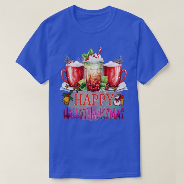 glückyhallothanksmas 2 T-Shirt (Design vorne)