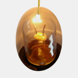 Glühbirne Keramikornament