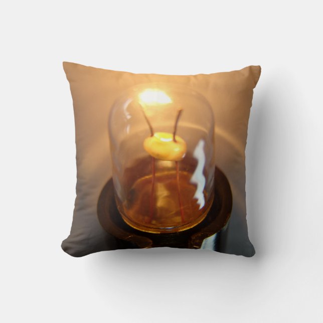 Glühbirne Kissen (Vorderseite)