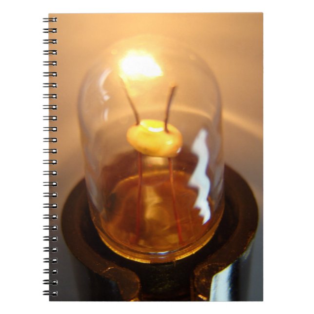 Glühbirne Notizblock (Vorderseite)