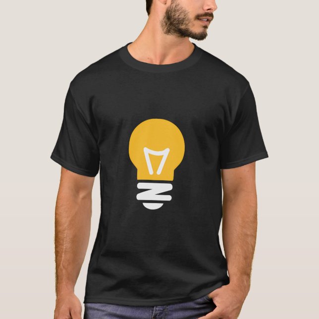 Glühbirne T-Shirt (Vorderseite)
