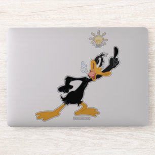 Glühbirne über dem Kopf von DAFFY DUCK™ Aufkleber