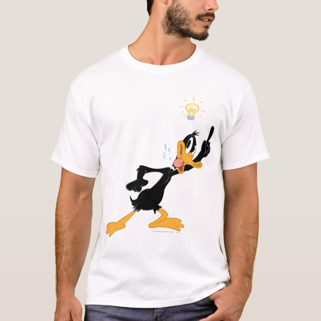 Glühbirne über dem Kopf von DAFFY DUCK™ T-Shirt (Vorderseite)