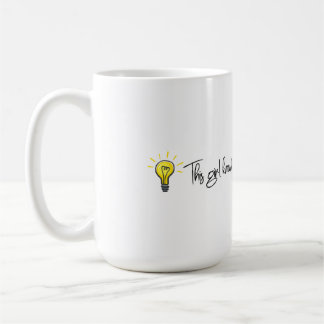 Glühbirnen-Kaffeetasse Kaffeetasse