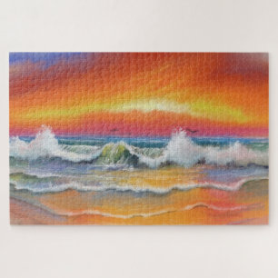Glühen - Aquarell-Kunst Puzzle