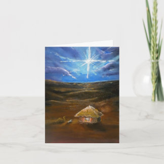 Glühen der Jahreszeit Feiertagskarte