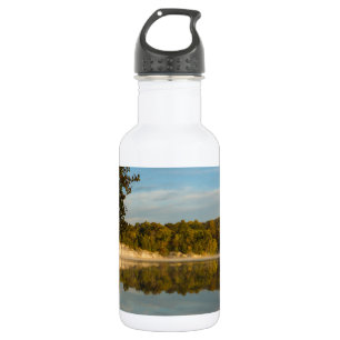 Glühen des Herbstvormittags Wasserflasche