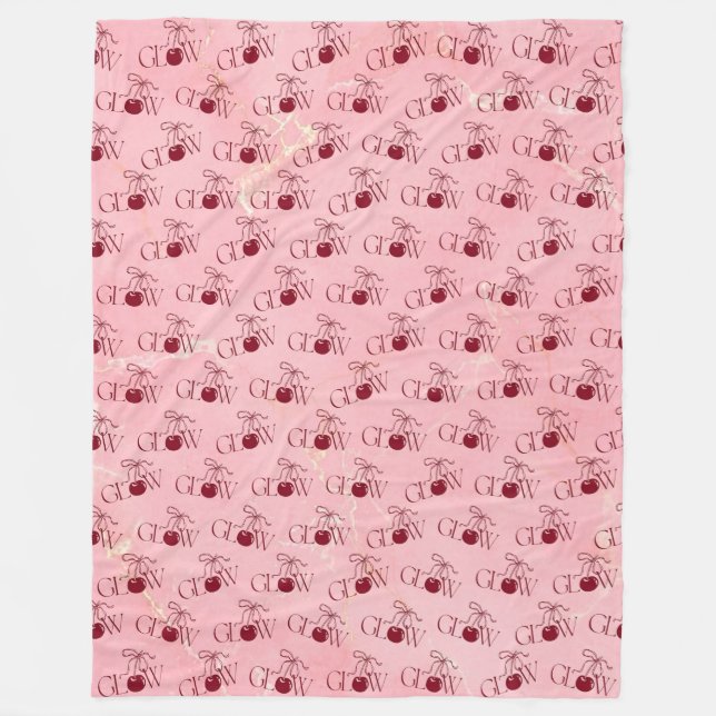 Glühen Fleecedecke (Vorderseite)