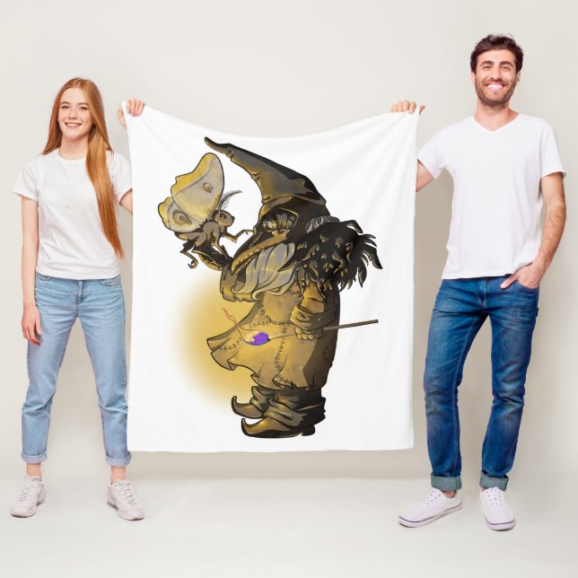Glühen Fleecedecke (Beispiel)