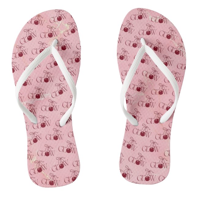 Glühen Flip Flops (Fußbett)