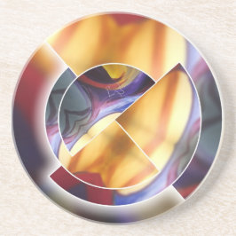 Glühen Getränkeuntersetzer