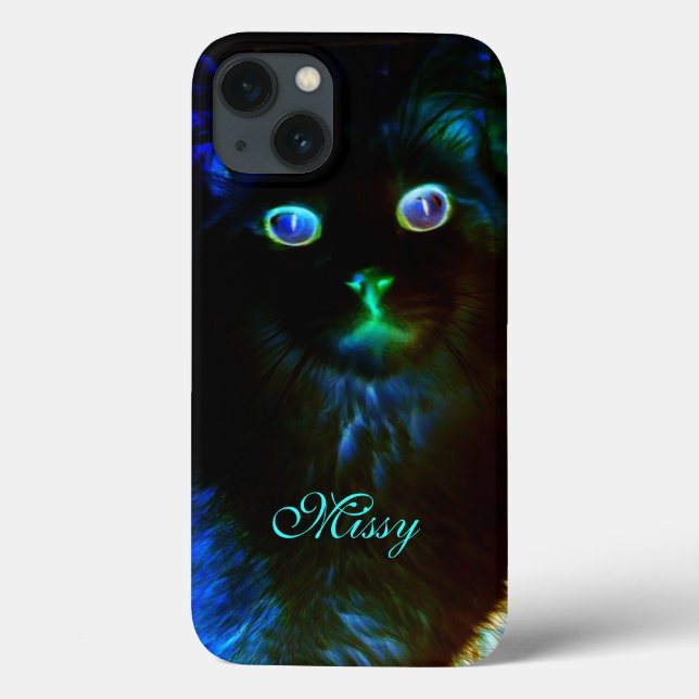 Glühen im dunklen Katzen-iPad Air ケース Case-Mate iPhone Hülle (Rückseite)