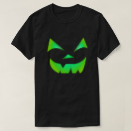 Glühen in der dunkelgrünen Kürbislaterne Pumpkin T-Shirt