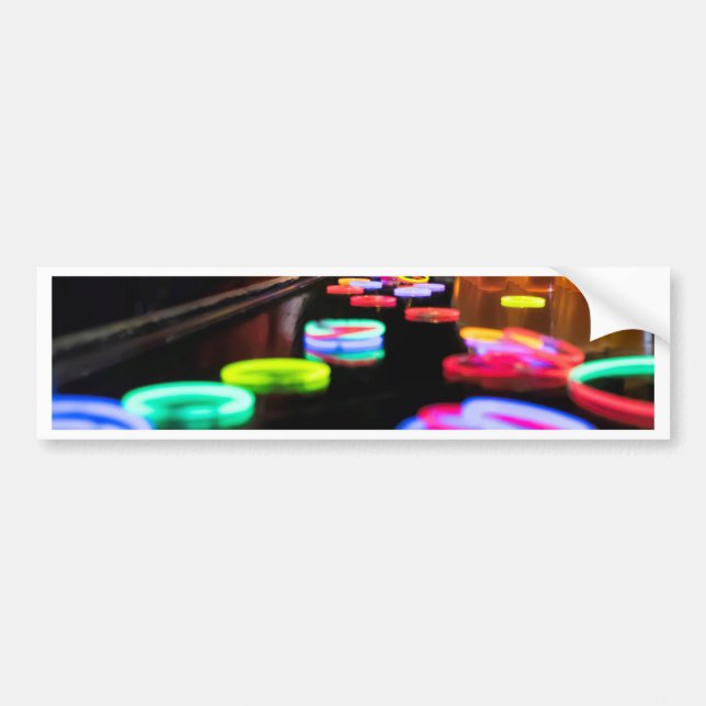 Glühen in der Dunkelheit Autoaufkleber (Vorne)