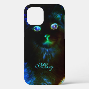 Glühen in der dunklen Katze Case-Mate iPhone Hülle