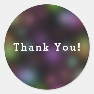 Glühen in der dunklen Neon Lights Fun Birthday Par Runder Aufkleber