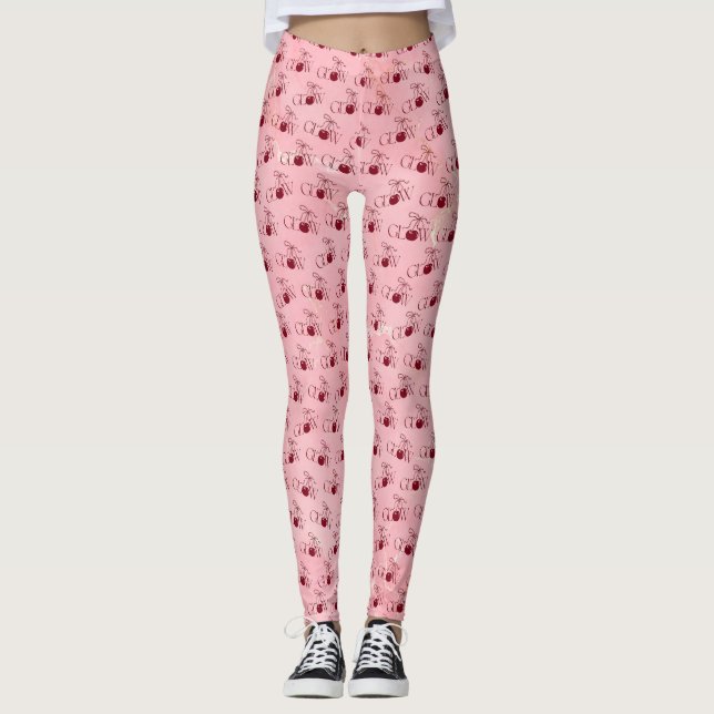 Glühen Leggings (Vorderseite)