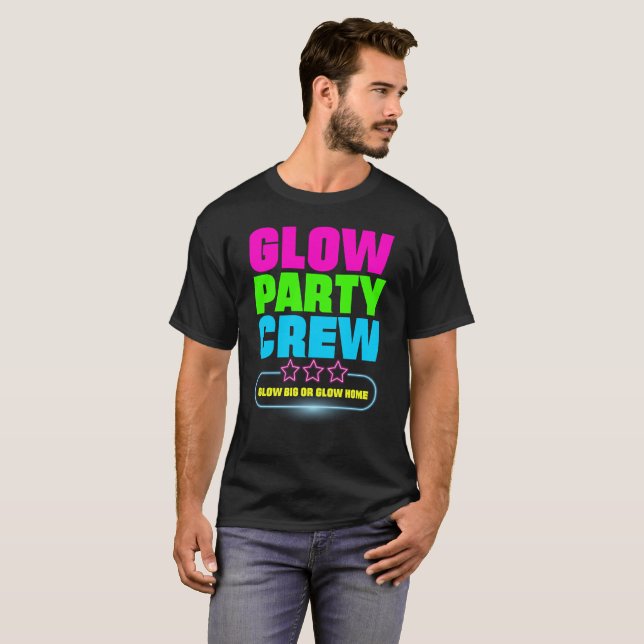 Glühen-Party-Crew - Glühen groß oder T-Shirt (Vorne ganz)