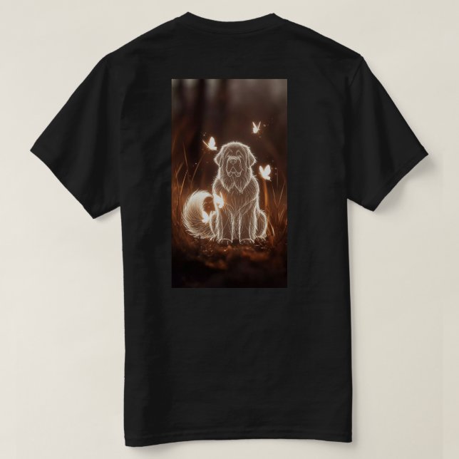 Glühen T-Shirt (Design Rückseite)