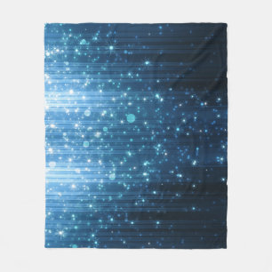 Glühend Abstrakt: Illuminierte Hintergrundkunst. Fleecedecke