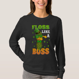 Glühende Ananas-Kleeblätter wie ein Boss-Swag T-Shirt