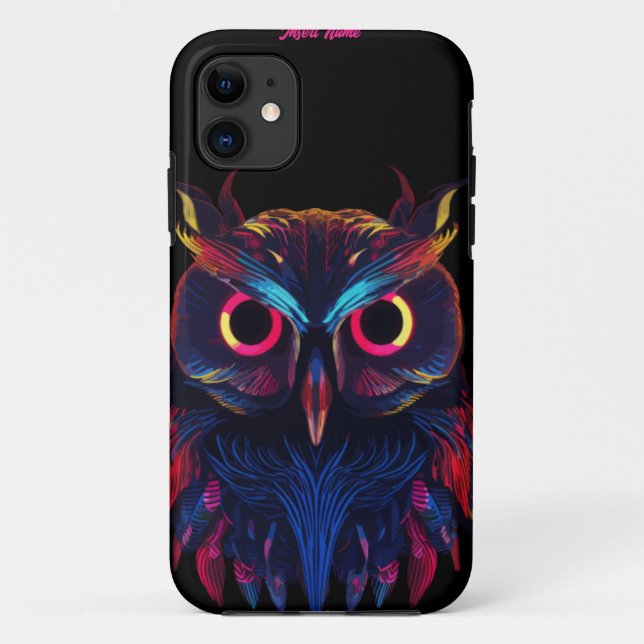 Glühende Augen Case-Mate iPhone Hülle (Rückseite)