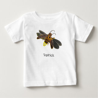 Glühende Firefly Lampyridae Personalisiert Baby T-shirt