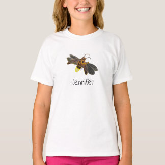 Glühende Firefly Lampyridae Personalisiert T-Shirt