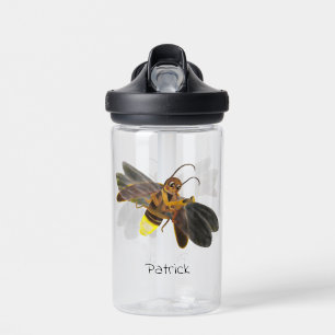Glühende Firefly Lampyridae Personalisiert Trinkflasche