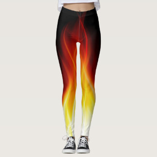Glühende Flammen Leggings