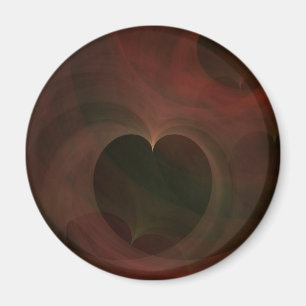 Glühende Herzen Magnet